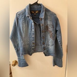 Jean shirt/jacket